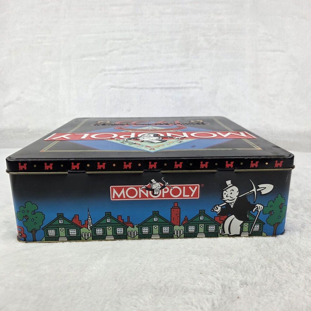 Vintage 1985 Monopoly 1935 Commemorative Tin Edition COMPLETE - Picture 14 of 15